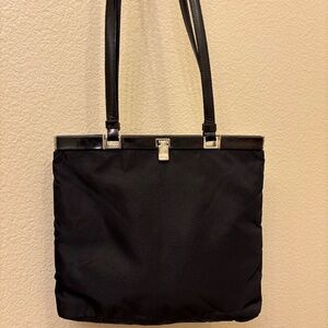 Prada nylon square shoulder bag